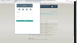 Working on a web app using materialize