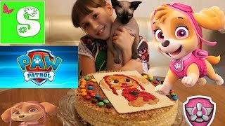Щенячий Патруль Делаем Торт СКАЙ PAW Patrol Make a Cake FOR KIDS CHILDREN ДЛЯ ДЕТЕЙ