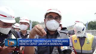 Mengintip Terowongan Terpanjang Kereta Cepat Jakarta-Bandung