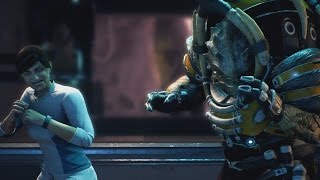 Mass Effect Andromeda Drack & Ryder Bar Fight