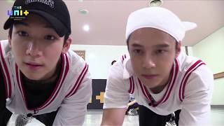 더 유닛(The Unit) 마이턴 안무 연습 영상(UnitB WHITE)