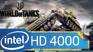 World of Tanks | Low End PC | Intel HD 4000 | i5-3340m | 4GB RAM