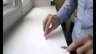 клубняк с помощью пальцев и ручки