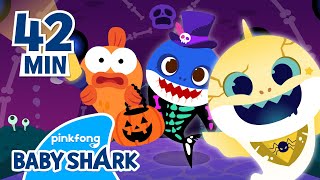 Spooky Zombie Sharks and More | +Compilation | Baby Shark Halloween 