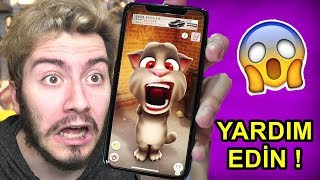 MY TALKING TOM ENES BATURUN PEŞİNDE !! (yardım edin)