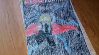 Мои нарисованные LEGO комиксы часть 2!!!