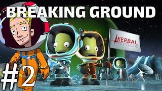 Kerbal Space Program Breaking Ground Career Mode | Part 2 | Minmus Flyby