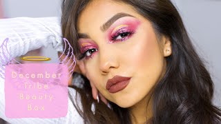 Tribe Beauty Box December 2019 | Makeup Tutorial