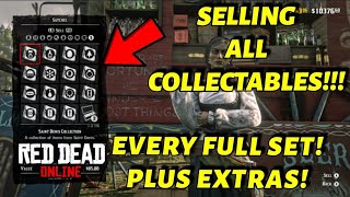 SELLING ALL COLLECTABLES IN RED DEAD ONLINE (EVERY FULL SET + EXTRA'S) RED DEAD REDEMPTION 2