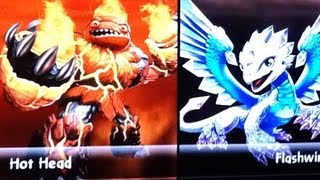 SKYLANDERS GIANTS:HOT HEAD vs.FLASH WING