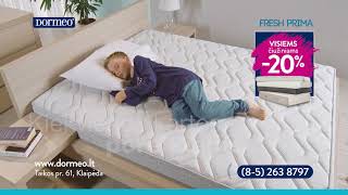 Dormeo Fresh Prima II čiužinys  20%