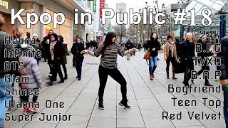 Kpop in Public #18 (Hyuna,Shinee,WannaOne,Bts,Infinite,TeenTop,24k,B.A.P,SuperJunior,RedVelvet,TVXQ)