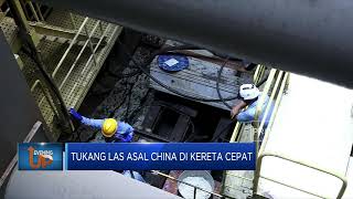 Tukang Las Asal China Di Kereta Cepat