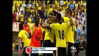 Gol de Pablo Armero Colombia Vs Bolivia 22-03-2013