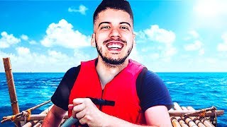 LOST AT SEA w/ MY GIRLFRIEND!! (Raft #1)