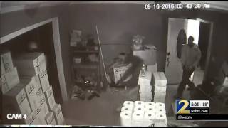 Caught on Camera: Atlanta woman opens fire on home invaders