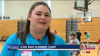 iCan Bike Camp goes all week long to teach kids with autism and down syndrome how to ride a bike