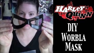 Harley Quinn Worbla Mask Tutorial