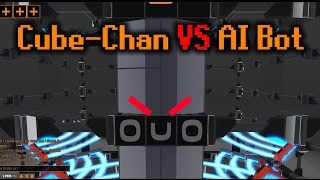 Robocraft - Cube-Chan vs AI Bot