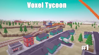 Voxel Tycoon #1 Пиксельноквадратный мир