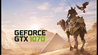 Assassin's Creed Origins / GTX 1070 / i7 7700 / 1080p / ULTRA Settings.