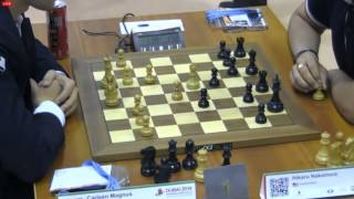 Чемпионат мира 2014 по блицу тур 10 Карлсен - Накамура, Шотландская партия
