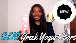 Clio Greek Yogurt Bars!! Strawberry, Blueberry & More