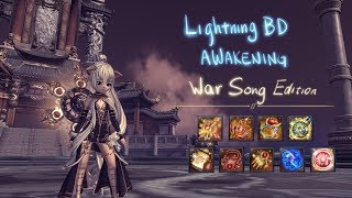[Blade and Soul] Lightning BD Awakening Parse - War Song Edition
