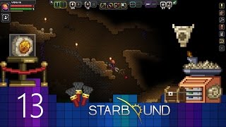 Starbound - Episode 13 - Uncovering old FOSSILS and TREASURE!