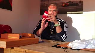 Unboxing : Supreme x Louis Vuitton PF Slender Wallet Epi Red