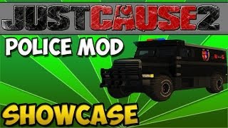 Just Cause 2 Mod - Panau Police - Showcase Tutorial