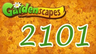 Gardenscapes level 2101