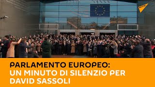 Parlamento Europeo: Un minuto di silenzio per David #Sassoli