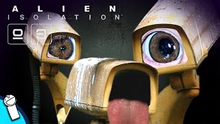 Alien: Isolation - Playthrough - Part 9 - MY EYES ARE UP HERE !