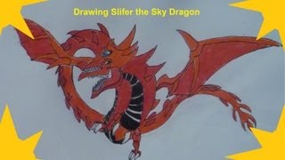 Let's draw Slifer the Sky Dragon with Mitchell