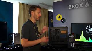 Corsair Crystal 280X är kubchassi med fokus på högt luftflöde och härdat glas