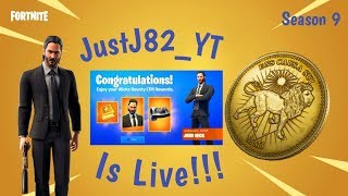 FORTNITE SEASON 9- NEW!!! JOHN WICK SKIN!!!!+NEW!!! WICK’ BOUNTY CHALLENGES !!!