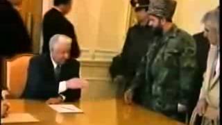 Чеченец и Ельцин
