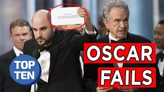 Top 10 Biggest Oscar Fails of All Time