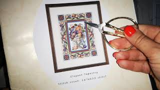 Вышивка крестом. Элегантный гобелен реплика Амишоп. Elegant Tapestry Дименшенс/Старт/1