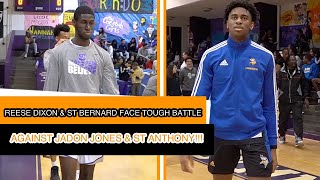 Reese Dixon St Bernard FACE TOUGH ROAD CHALLENGE AGAINST  St Anthony!!!