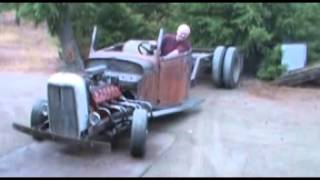 Flathead v12 (lincoln zephyr) Rat Rod Truck