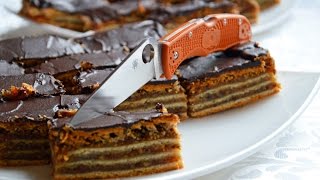 Неосторожное обещание  =  венгерский торт Жербо + Spyderco Endura HAP-40 + BONUS