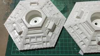 Back to model making after all the convention planning. Tardis console model