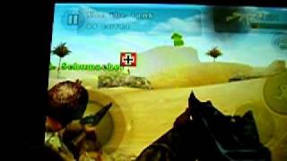 brothers in arms 2 on LG optimus net p690