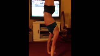 Front Bend with Handbalancing