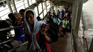 Edujobs Candidates after Reaching AHMEDABAD Railway Station