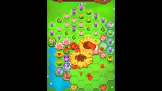 Blossom Blast Saga Level 352 - NO BOOSTERS