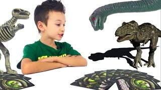 Боевые Динозавры детская Карточная Игра