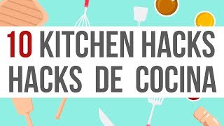10 KITCHEN HACKS/ HACKS DE COCINA - ROASTING VEGGIES